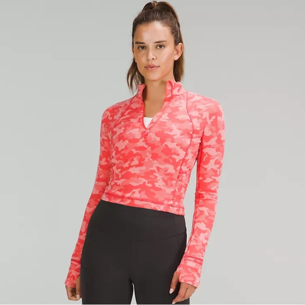 NWT Lululemon It's Rulu Run Cropped Half Zip - Picture 7 of 7